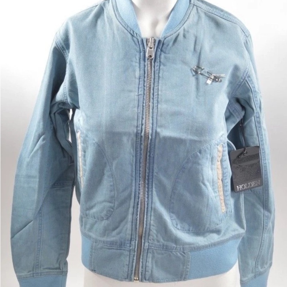NWT HOLDEN WOMENS WILSON DENIM SNOWBOARD / SKI apres jacket